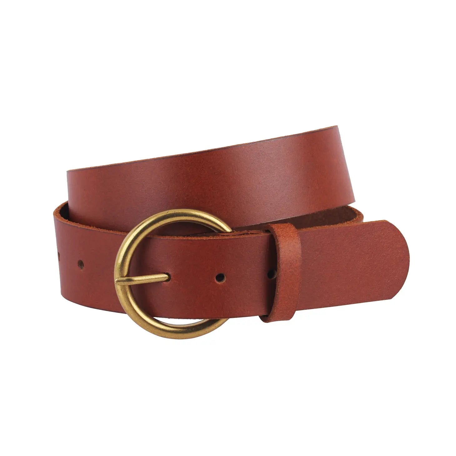 Classic Round Buckle Belt