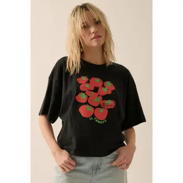 Le Tomate Garment-Dyed Graphic Tee